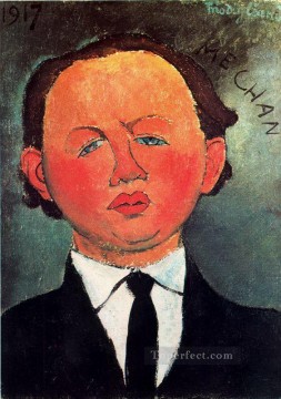  1917 Oil Painting - oscar miestchaninoff 1917 Amedeo Modigliani